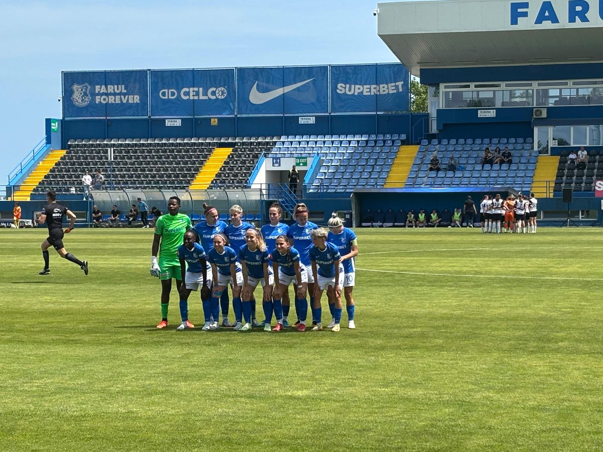Farul - U Cluj la fotbal feminin