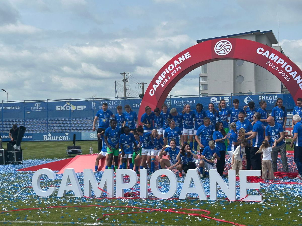 Farul a câștigat campionatul la fotbal feminin