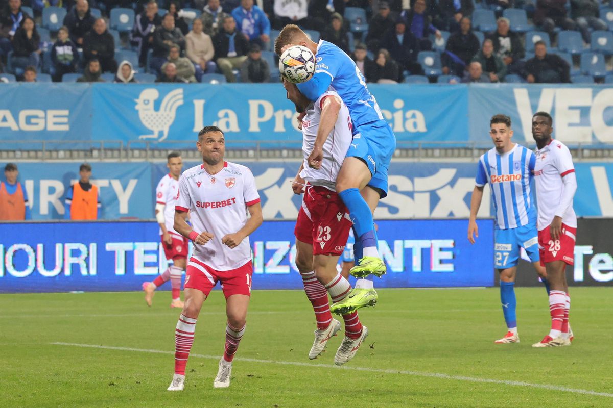 Universitatea Craiova - Dinamo 2-1 » „Câinii” s-au prăbușit în repriza a doua! Clasament FINAL în play-off-ul Superligii