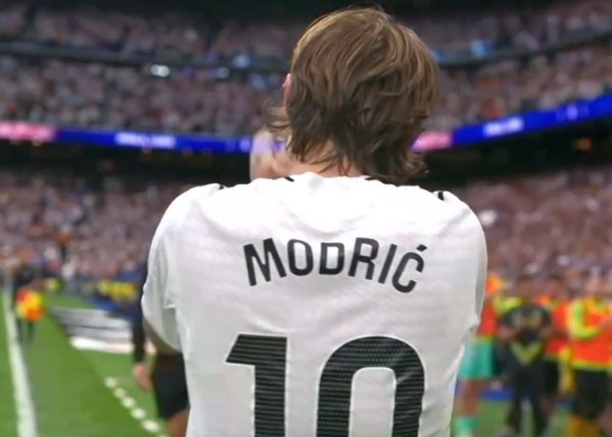 Omagiu pentru Luka Modric, la ultimul lui meci pe „Santiago Bernabeu”