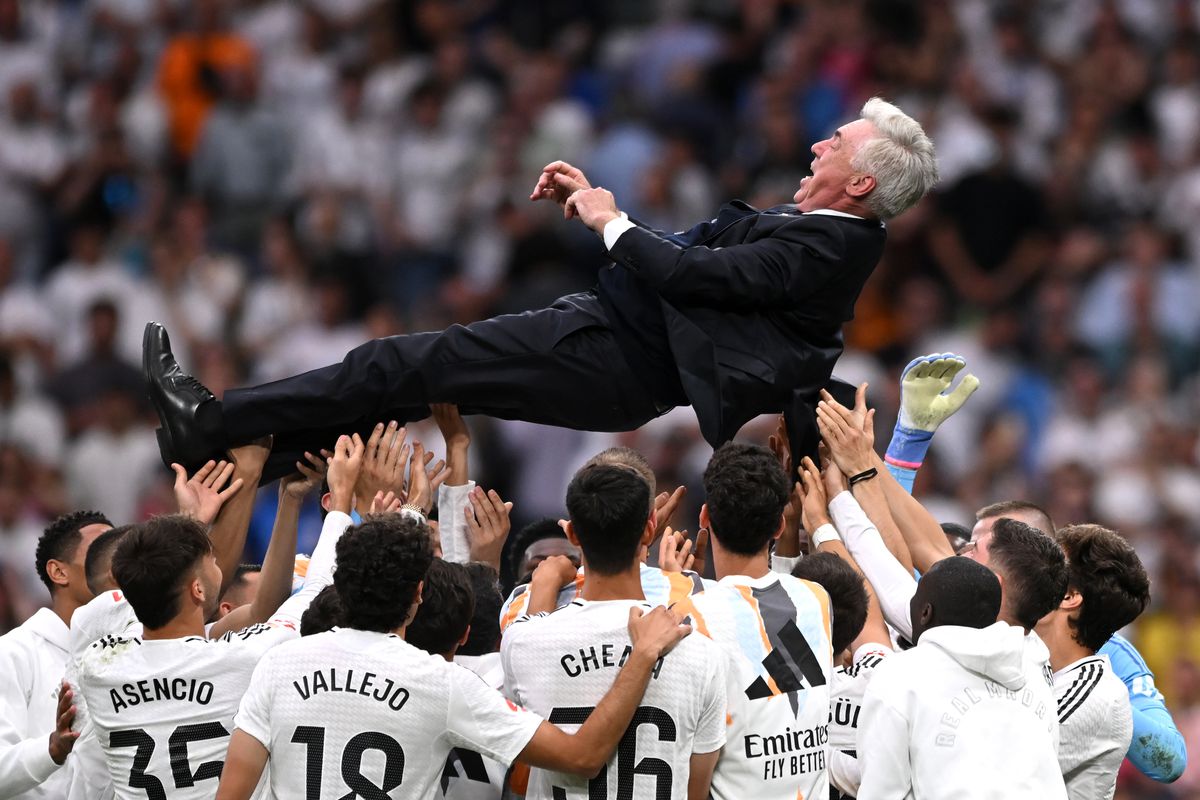 Carlo Ancelotti, la ultimul meci pentru Real Madrid