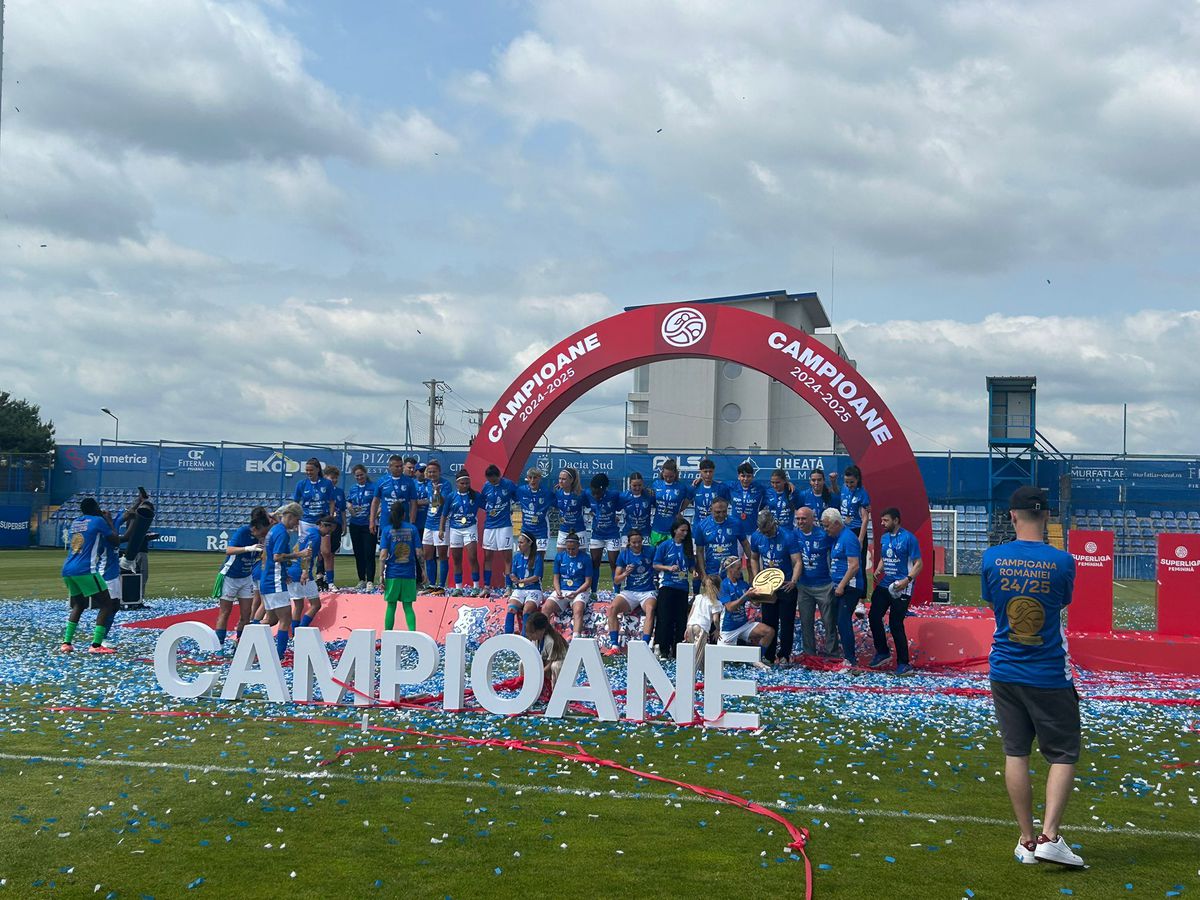 Farul a câștigat campionatul la fotbal feminin