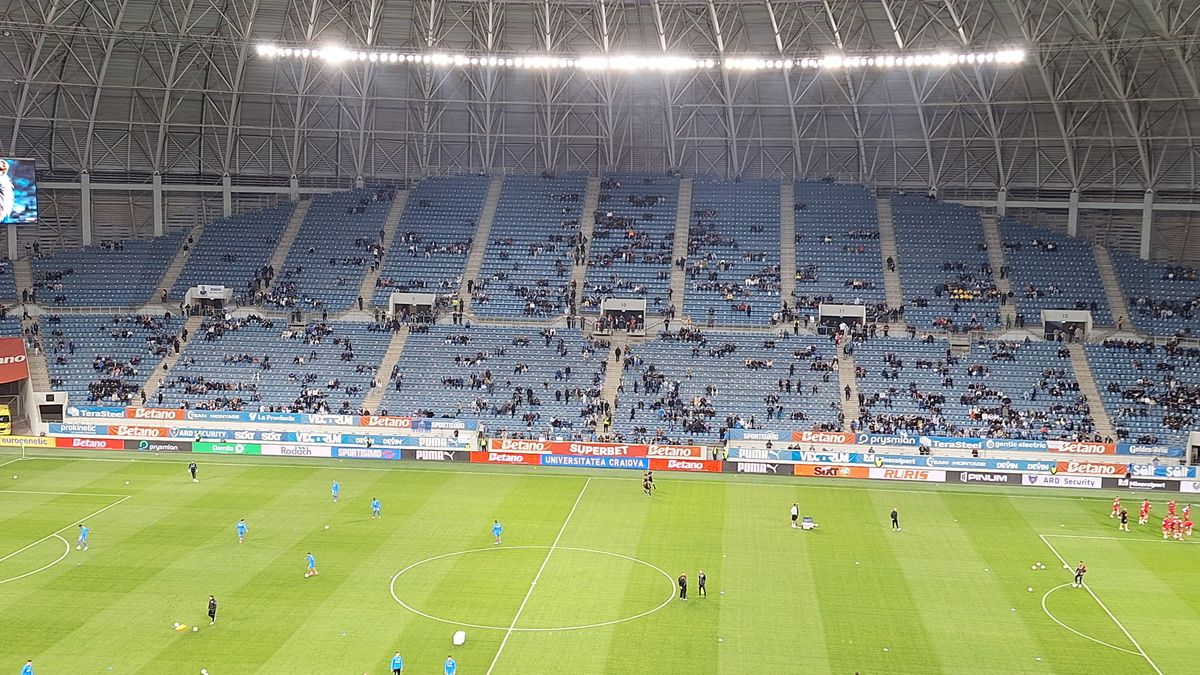 Universitatea Craiova - Dinamo, imagini înaintea partidei