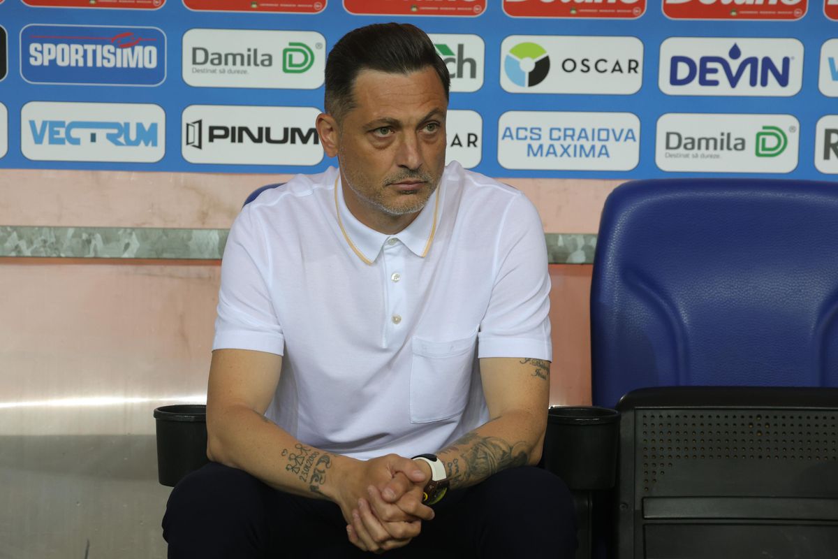 Universitatea Craiova - Dinamo, imagini de la încălzire