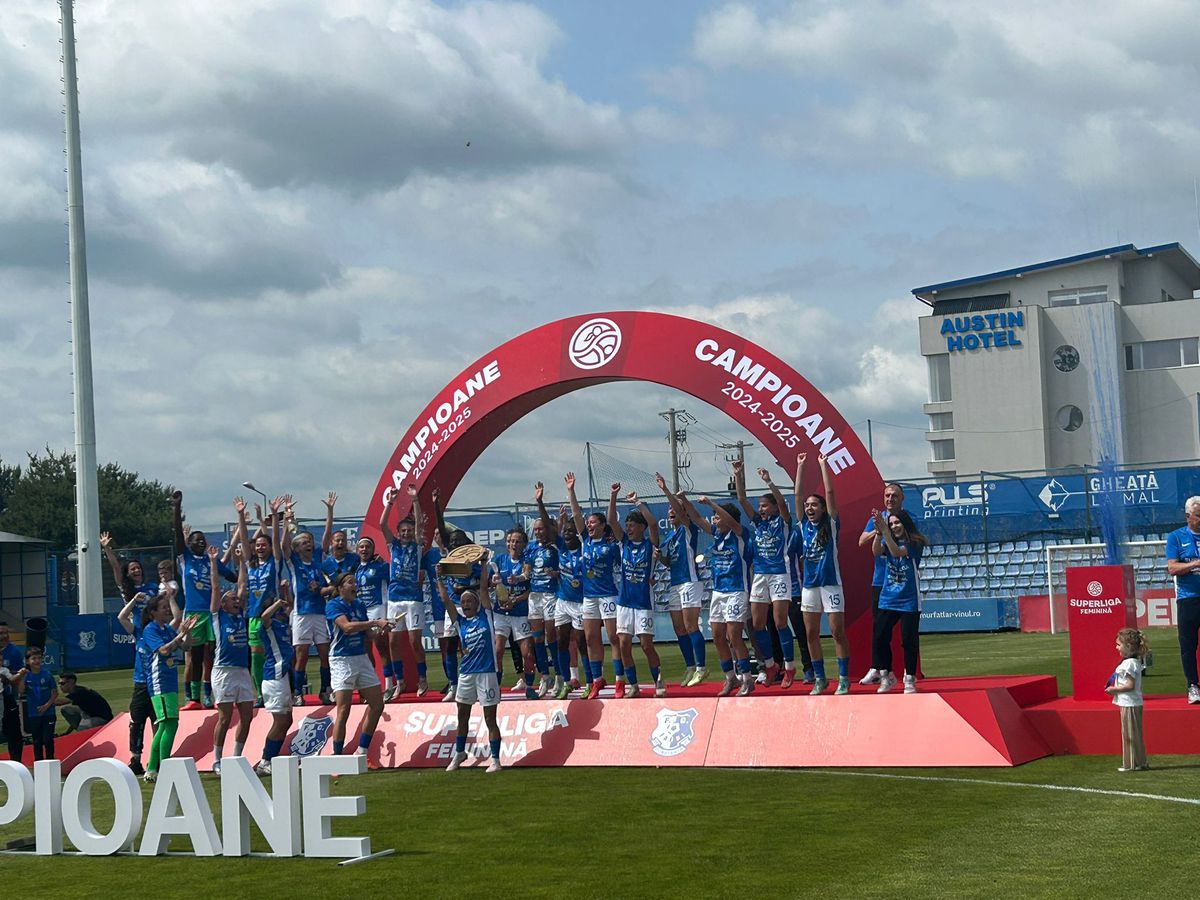 Farul a câștigat campionatul la fotbal feminin