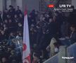Conflict în peluza lui Dinamo la meciul cu Universitatea Craiova