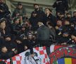 Conflict în peluza lui Dinamo la meciul cu Universitatea Craiova