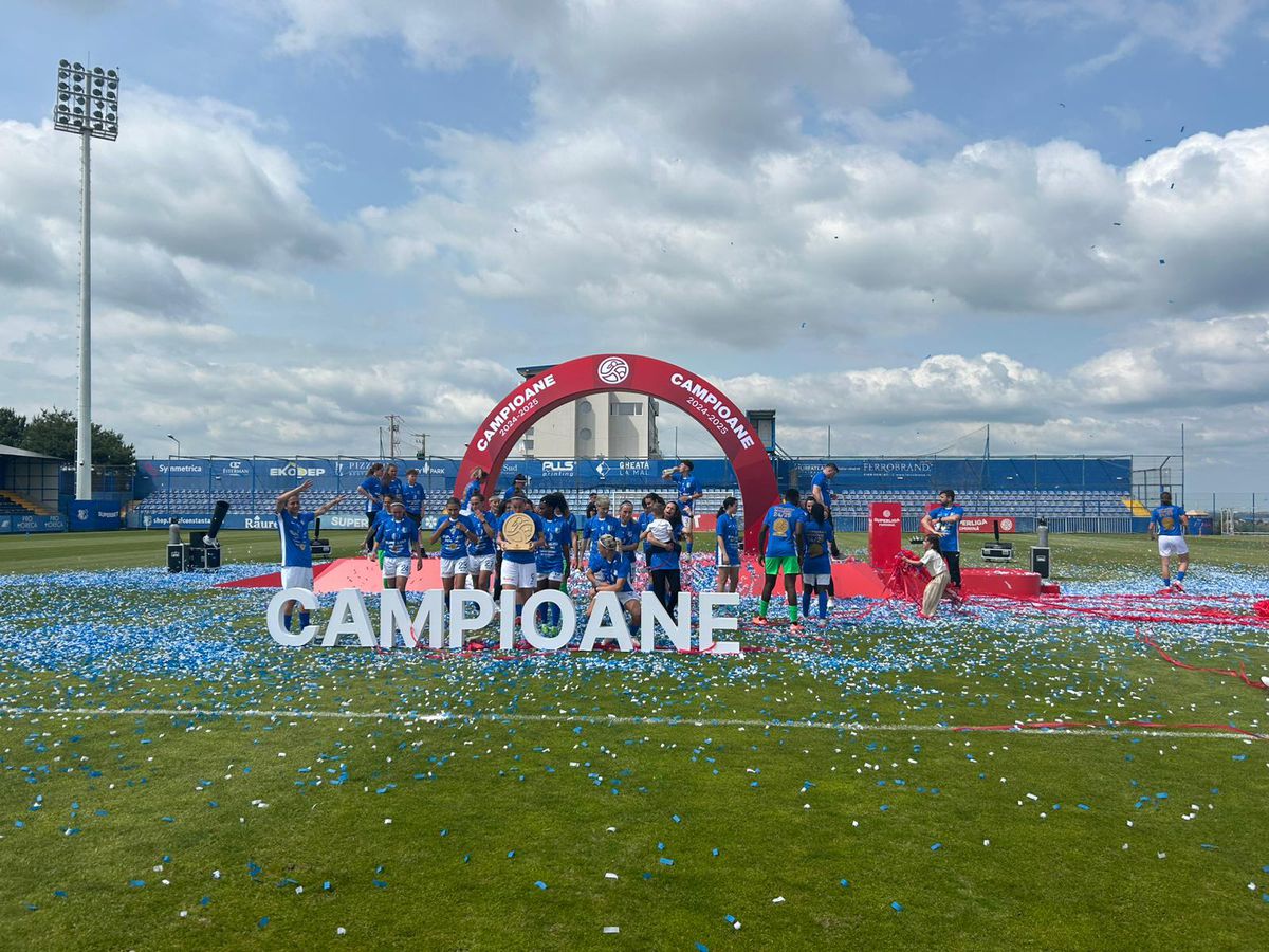 Farul a câștigat campionatul la fotbal feminin