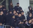 Conflict în peluza lui Dinamo la meciul cu Universitatea Craiova