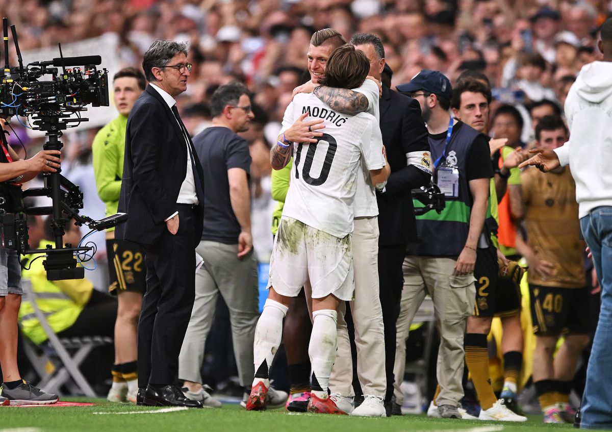 Omagiu pentru Luka Modric, la ultimul lui meci pe „Santiago Bernabeu”