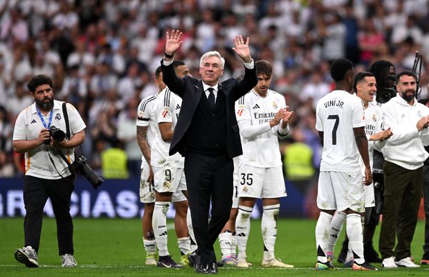 Carlo Ancelotti, discurs în lacrimi după ultimul meci pe „Santiago Bernabeu”: „Real Madrid este clubul vieții mele”
