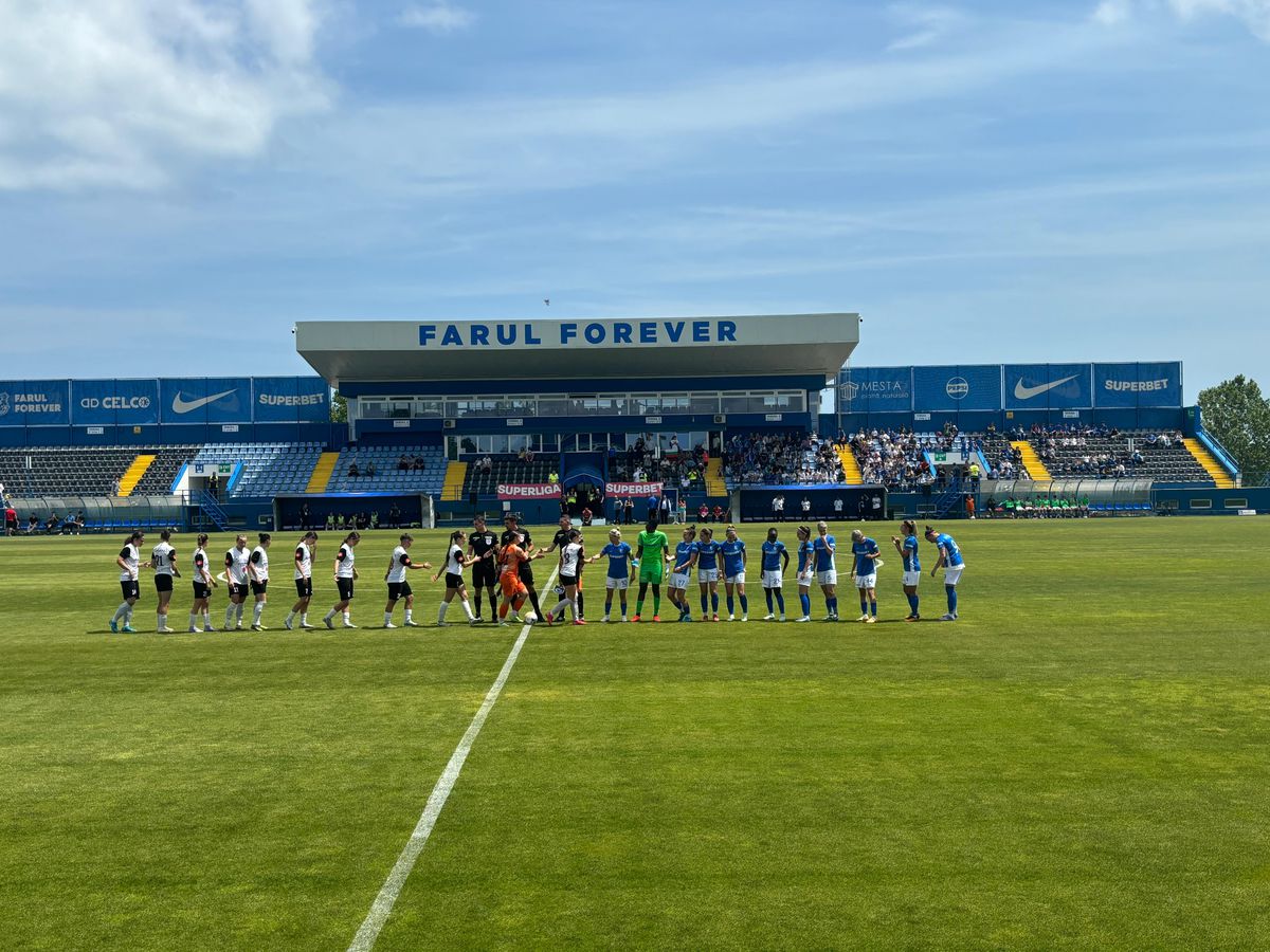 Farul - U Cluj la fotbal feminin