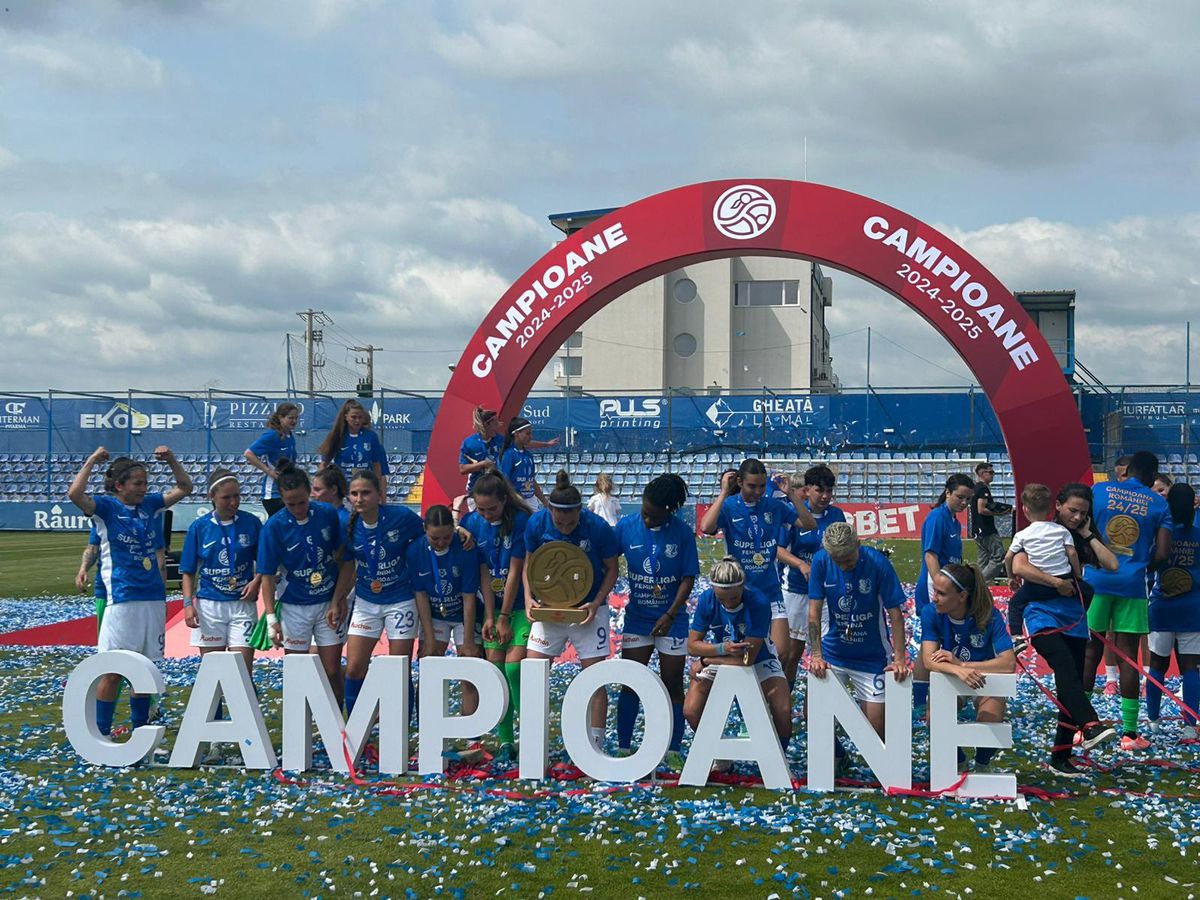 Farul a câștigat campionatul la fotbal feminin