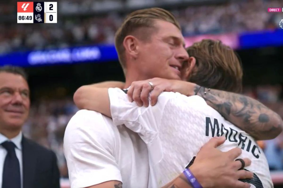 Omagiu pentru Luka Modric, la ultimul lui meci pe „Santiago Bernabeu”