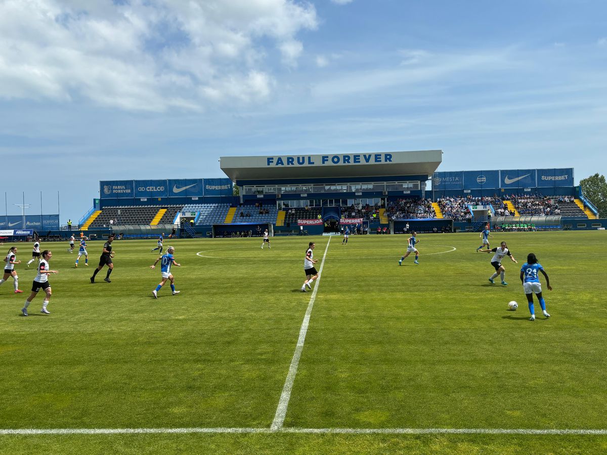 Farul - U Cluj la fotbal feminin