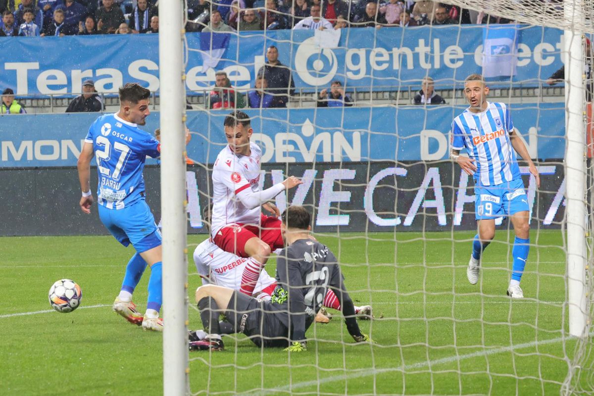 Universitatea Craiova - Dinamo 2-1 » „Câinii” s-au prăbușit în repriza a doua! Clasament FINAL în play-off-ul Superligii