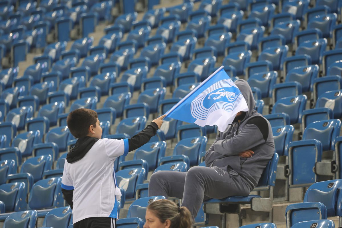 Universitatea Craiova - Dinamo, imagini de la încălzire