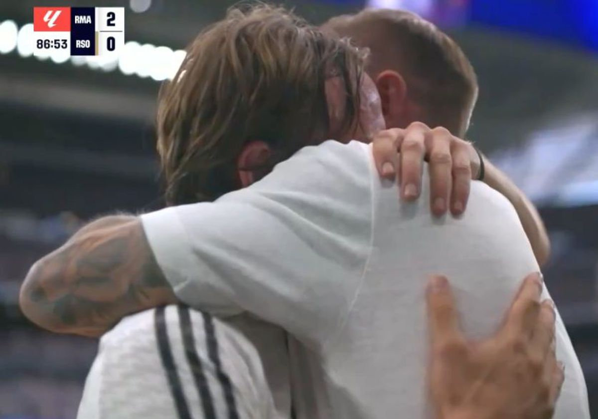 Omagiu pentru Luka Modric, la ultimul lui meci pe „Santiago Bernabeu”