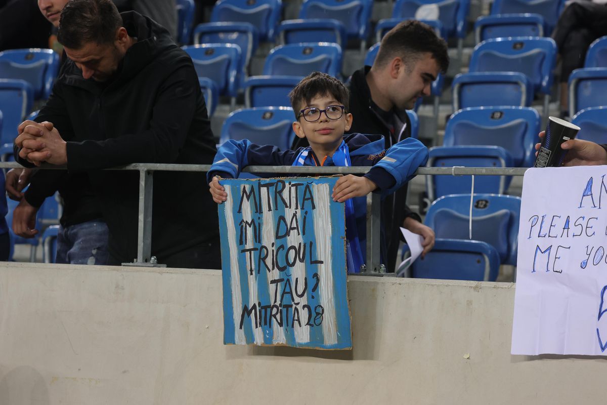 Universitatea Craiova - Dinamo, imagini de la încălzire