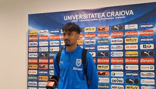 VIDEO Ștefan Baiaram, prima reacție după accidentare: „Am simțit o contractură” » Ce a spus Mirel Rădoi: „Ne rugăm să nu fie ceva grav”