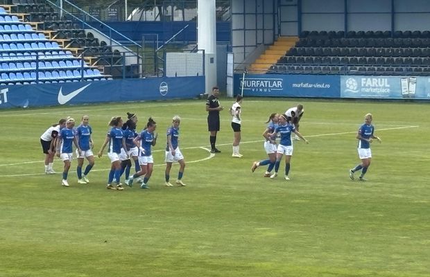Farul, antrenament cu public la ultimul meci din Superliga feminină. Ploaie de goluri la Ovidiu