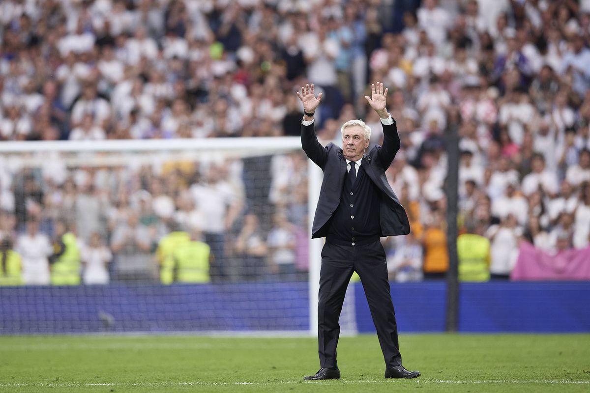 Carlo Ancelotti, la ultimul meci pentru Real Madrid