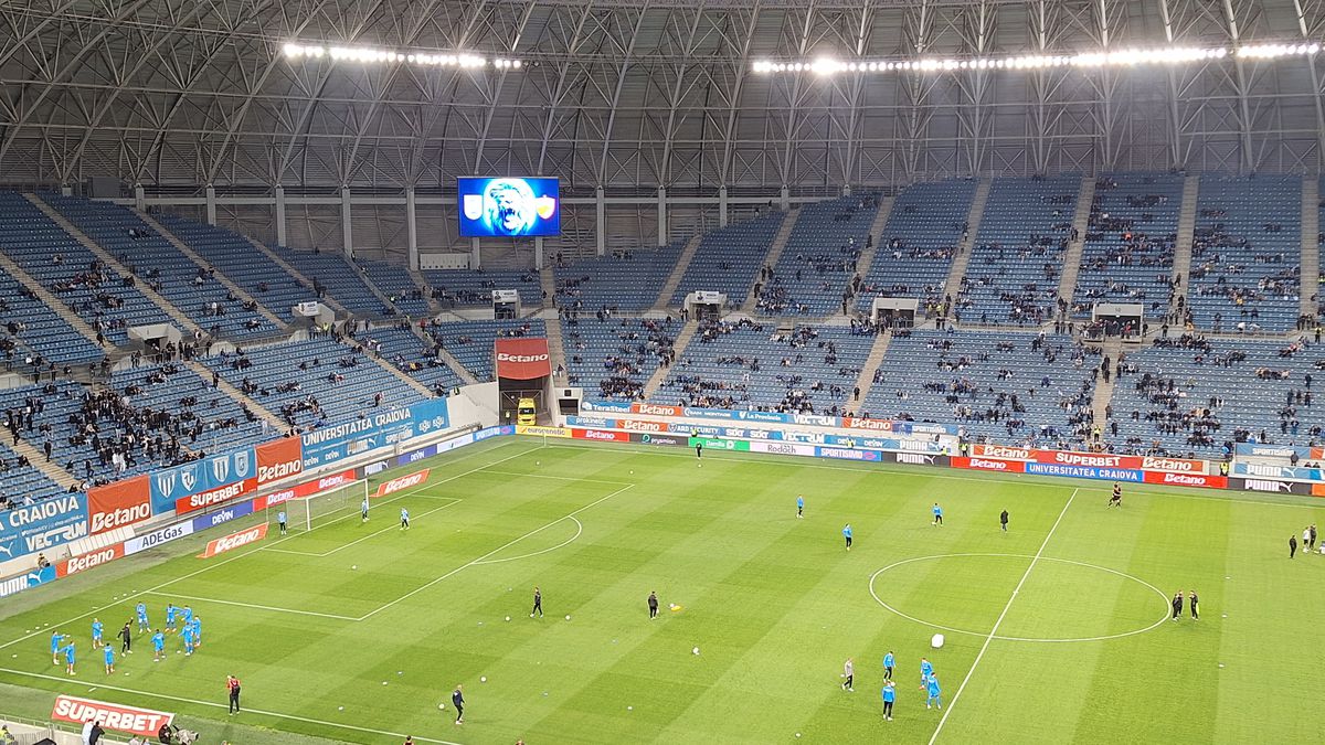 Universitatea Craiova - Dinamo, imagini înaintea partidei