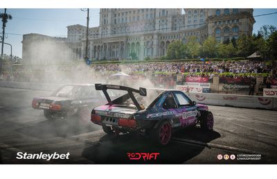 Gume arse și adrenalină maximă! Show total în Campionatul Național de Drift!