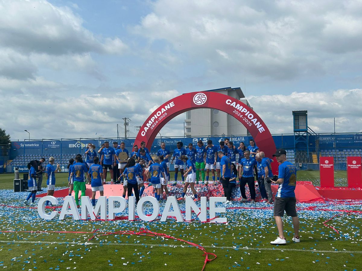 Farul a câștigat campionatul la fotbal feminin