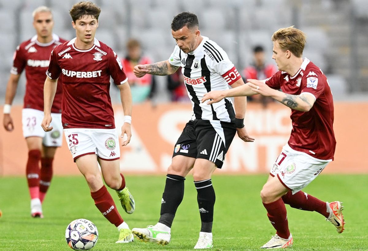 U Cluj - Rapid 2-2 » Puncte împărțite pe Cluj Arena, acum toți ochii spre Bănie!