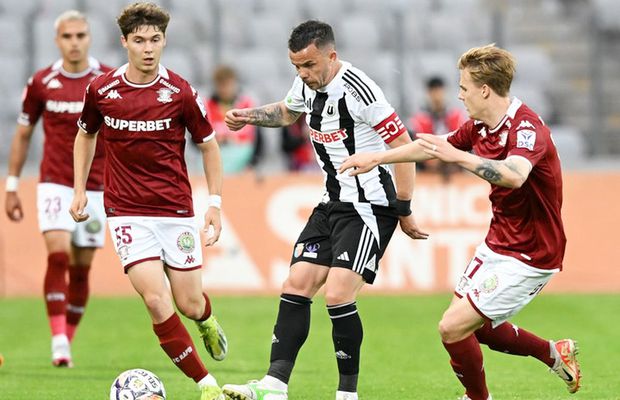 U Cluj - Rapid 2-2 » Puncte împărțite pe Cluj Arena, acum toți ochii spre Bănie!