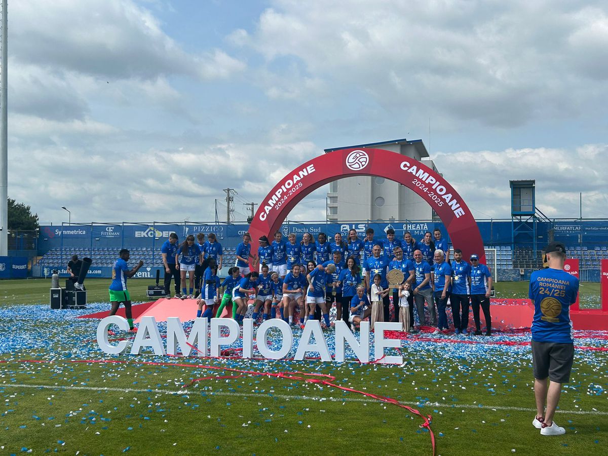 Farul a câștigat campionatul la fotbal feminin