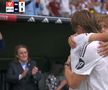 Copleșitor! S-au oprit în timpul meciului și au format garda de onoare pentru Luka Modric. Croatul, în lacrimi la ultimul lui meci pe „Bernabeu”