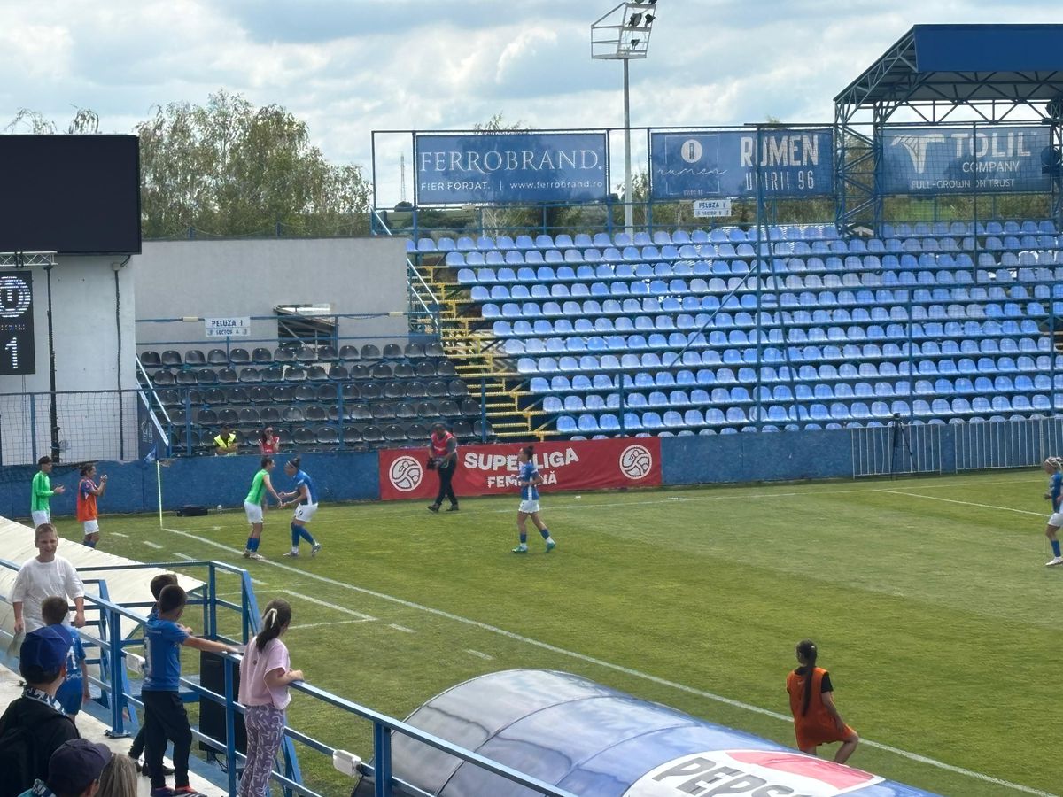 Farul, antrenament cu public la ultimul meci din Superliga feminină. Ploaie de goluri la Ovidiu