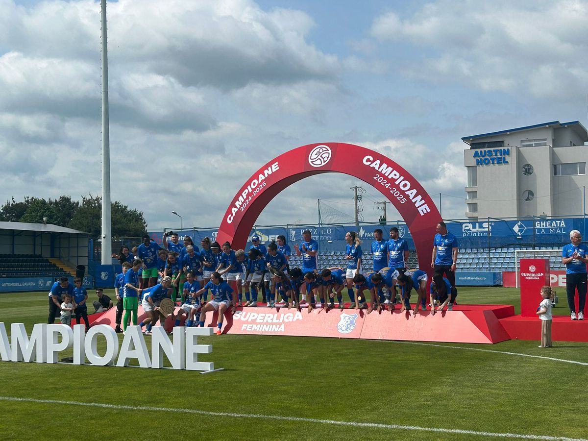 Farul a câștigat campionatul la fotbal feminin