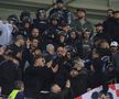 Conflict în peluza lui Dinamo la meciul cu Universitatea Craiova