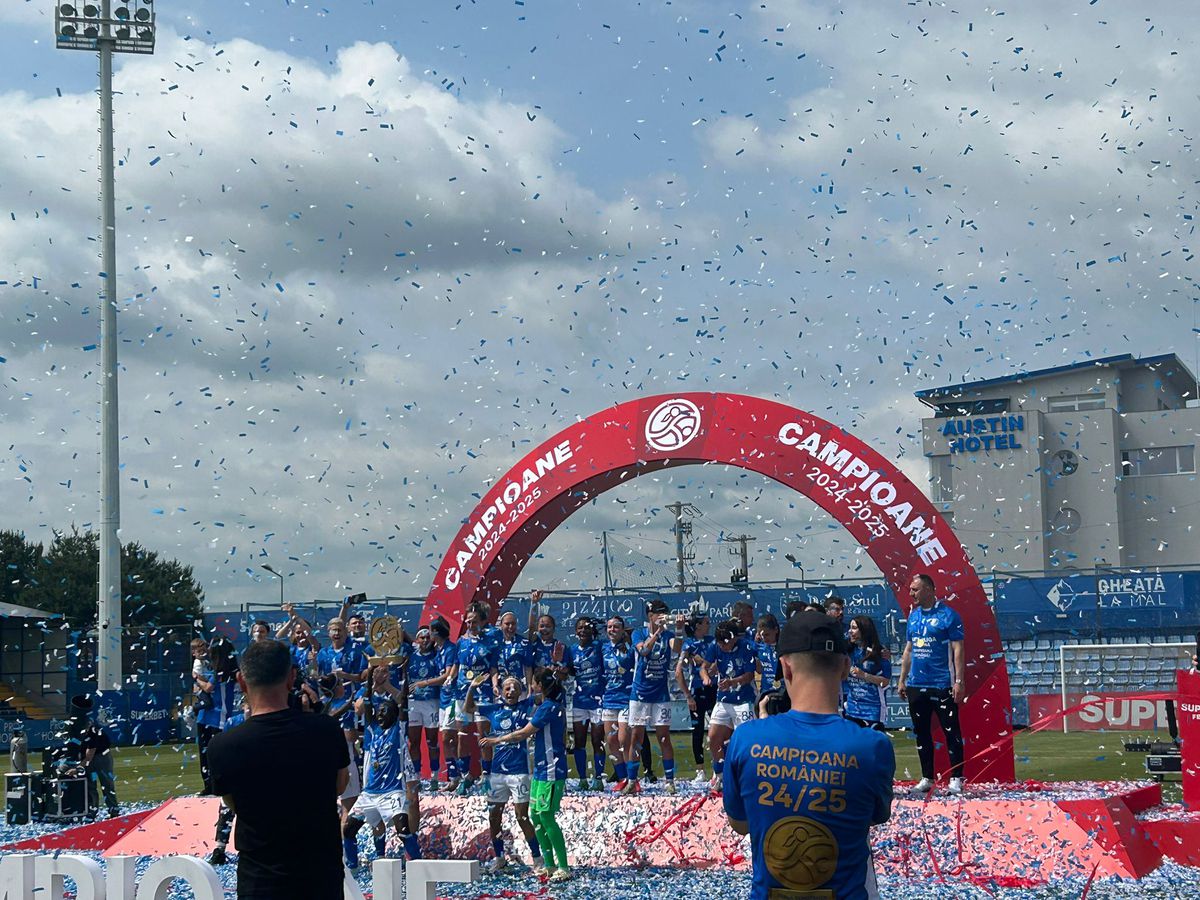 Farul a câștigat campionatul la fotbal feminin