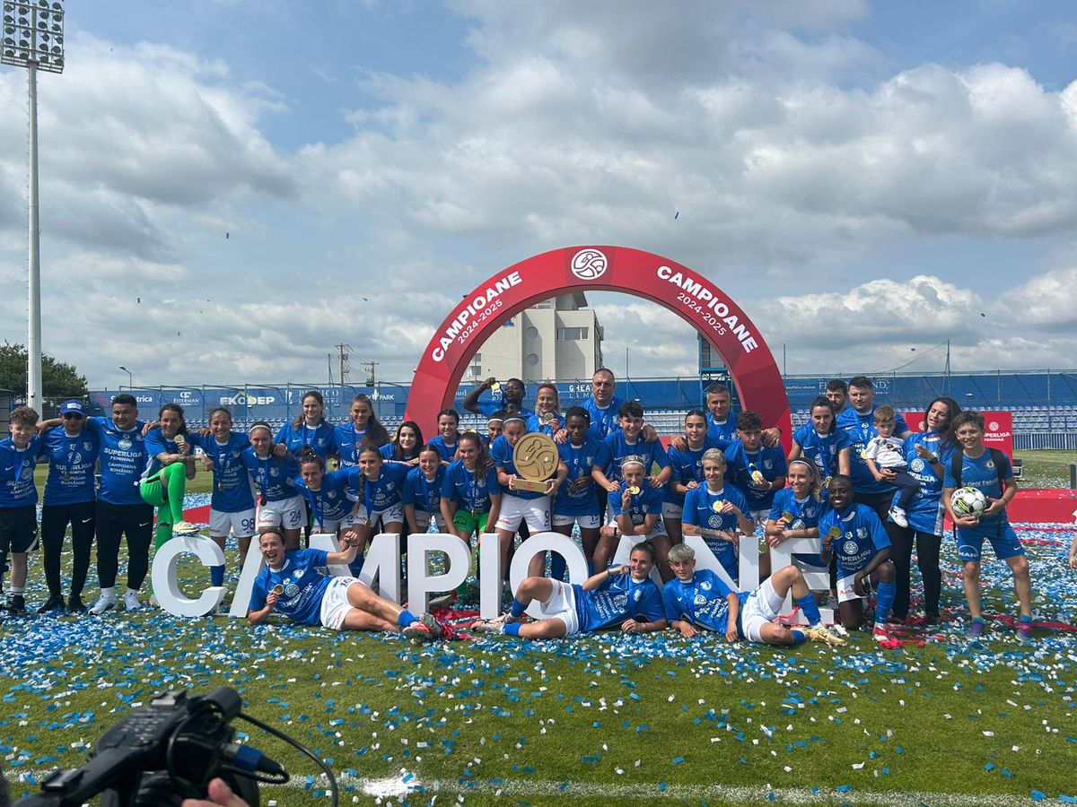 Farul a câștigat campionatul la fotbal feminin