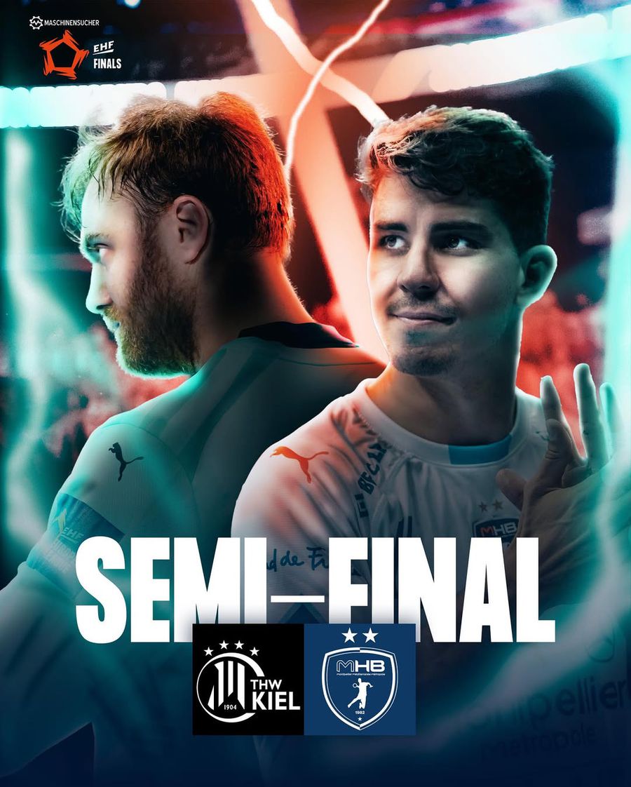 Azi începe Final Four-ul EHF European League » THW Kiel, Montpellier, Flensburg și Melsungen se bat pentru trofeu