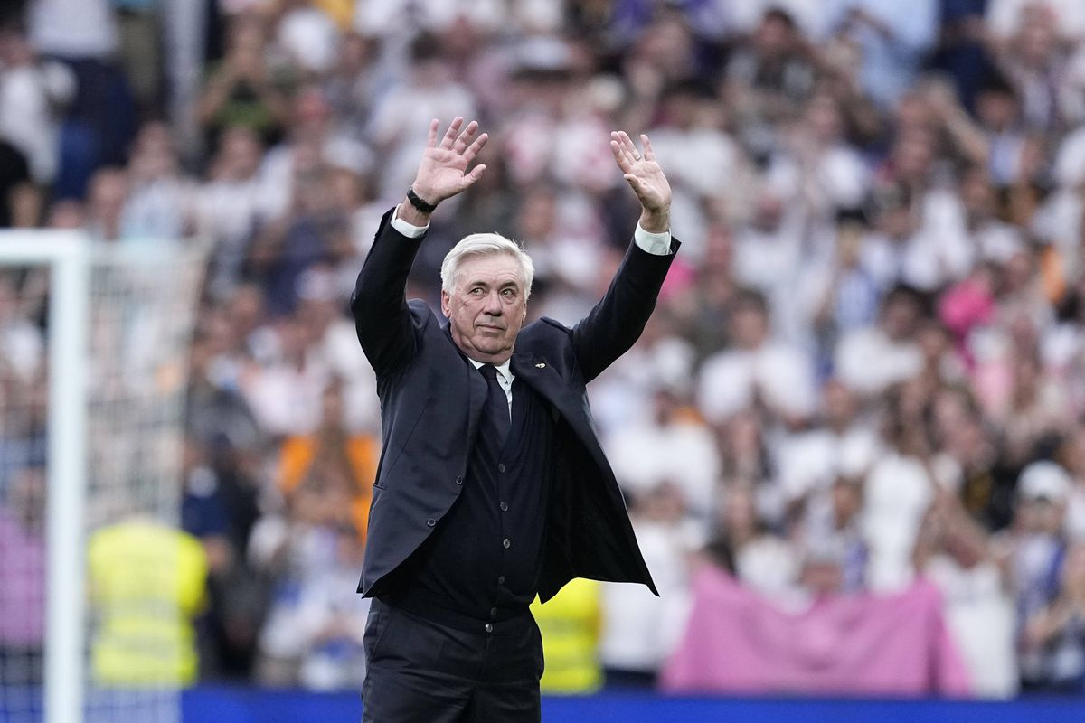 Carlo Ancelotti, la ultimul meci pentru Real Madrid