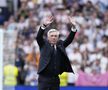 Carlo Ancelotti, la ultimul meci pentru Real Madrid