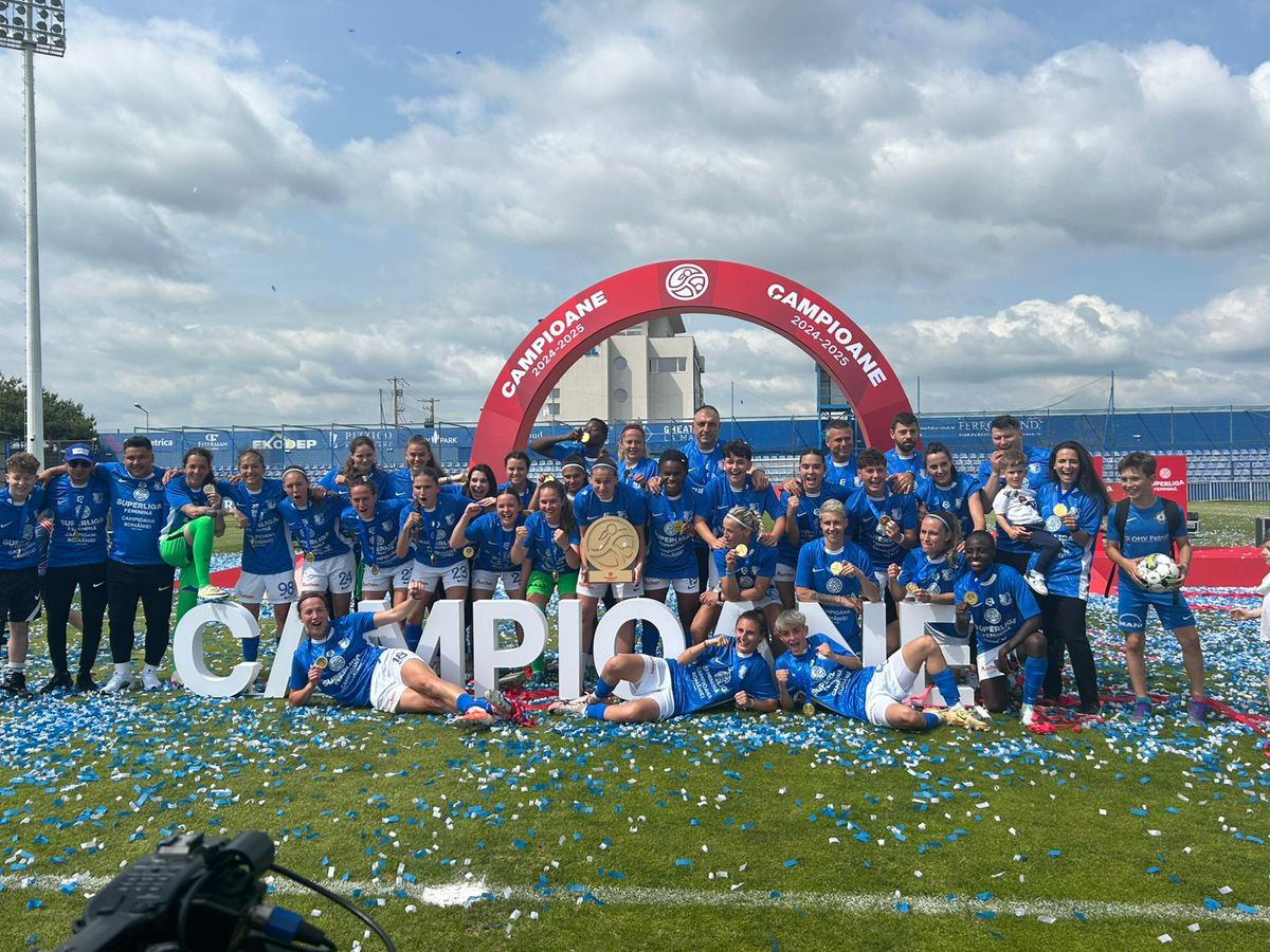 Farul a câștigat campionatul la fotbal feminin