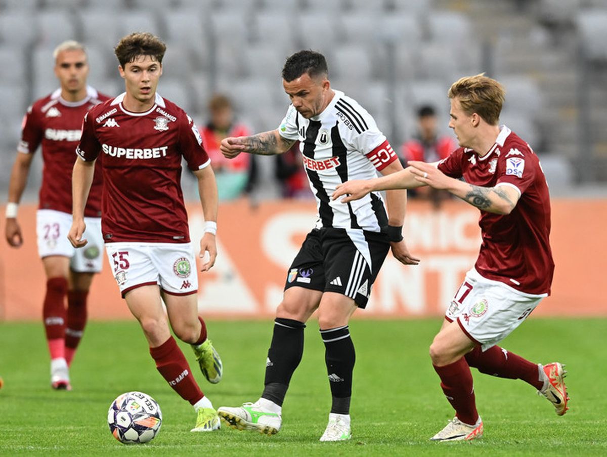 U Cluj - Rapid 2-2 » Puncte împărțite pe Cluj Arena, acum toți ochii spre Bănie!