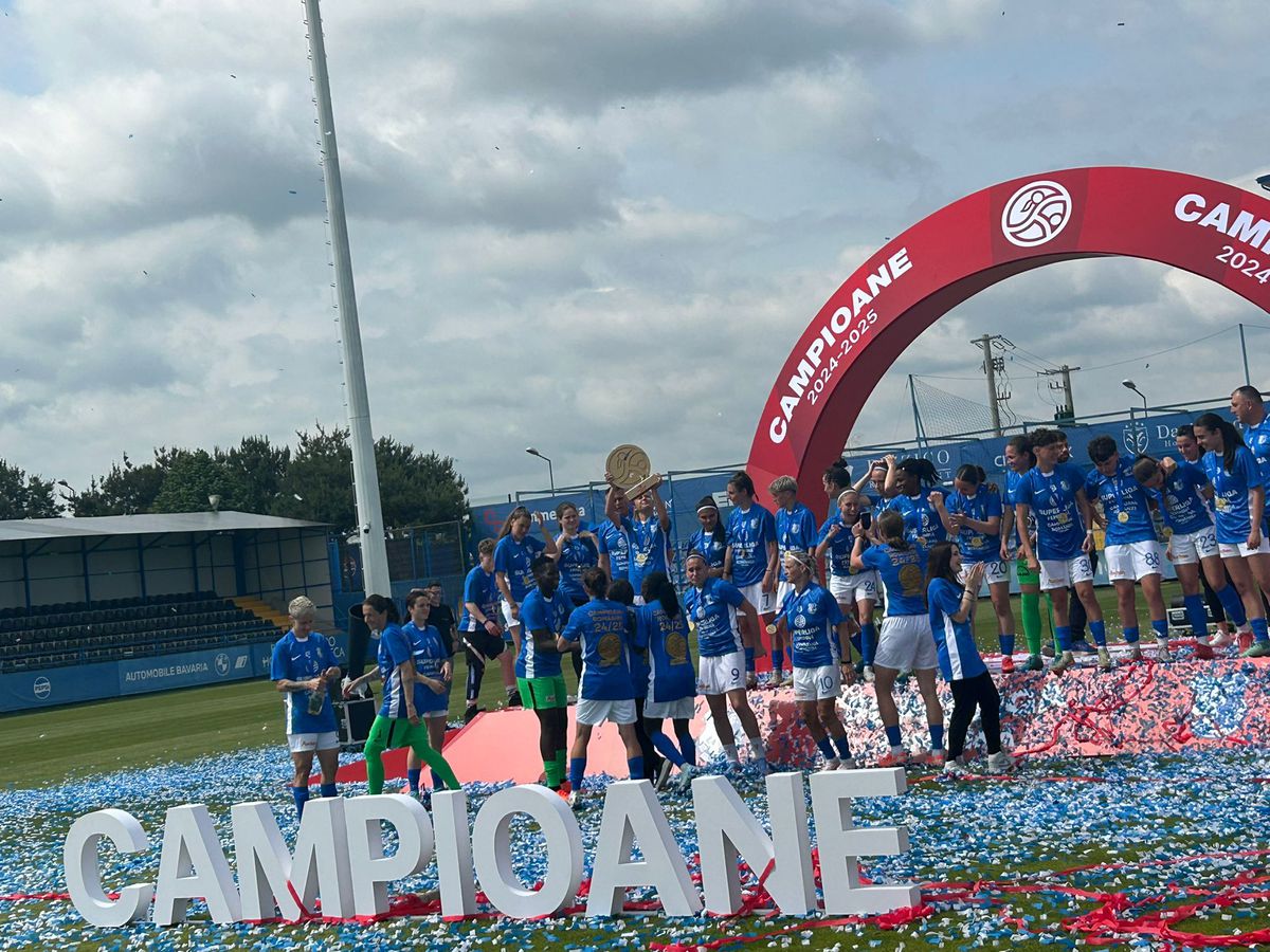 Farul a câștigat campionatul la fotbal feminin