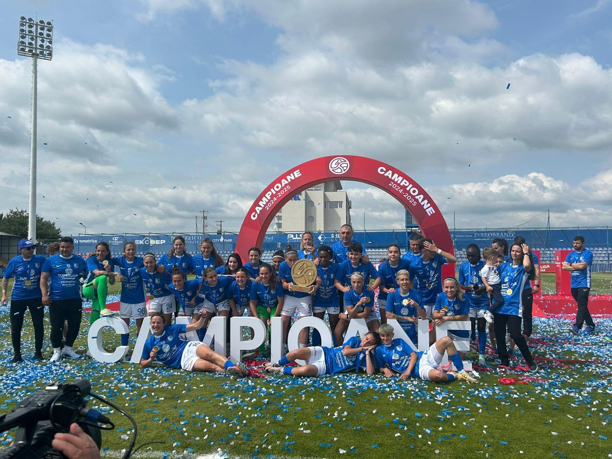 Farul a câștigat campionatul la fotbal feminin
