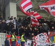 Conflict în peluza lui Dinamo la meciul cu Universitatea Craiova