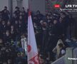 Conflict în peluza lui Dinamo la meciul cu Universitatea Craiova