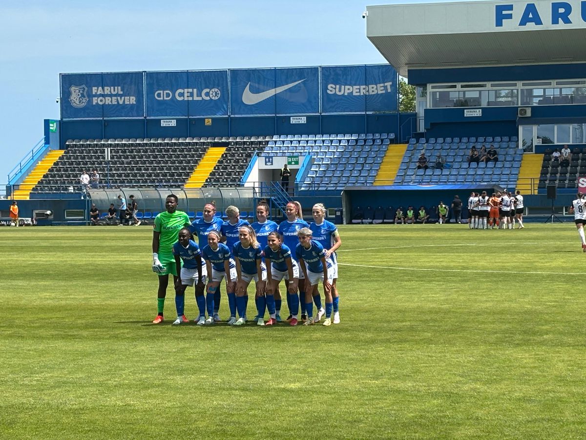 Farul - U Cluj la fotbal feminin