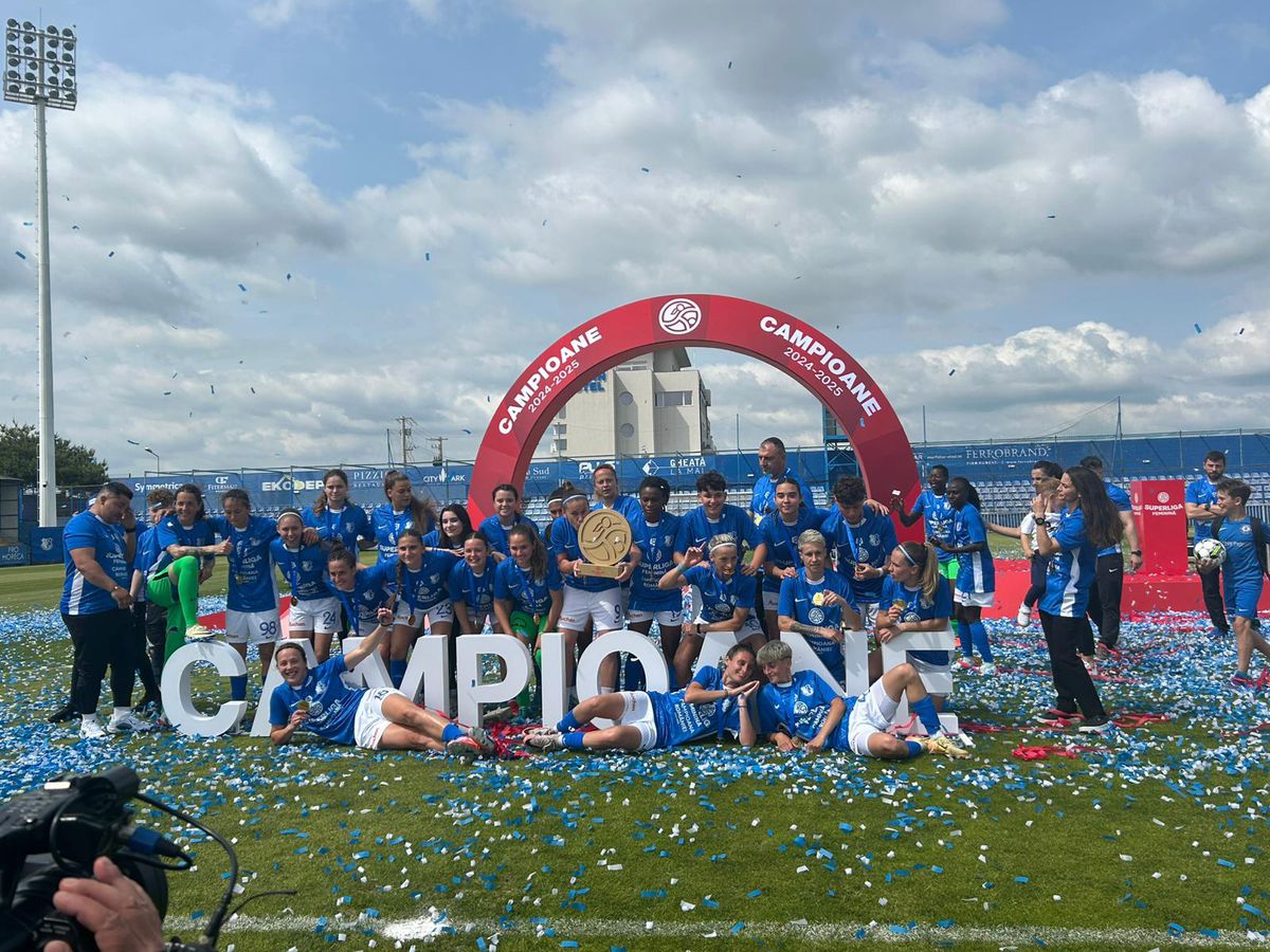 Farul a câștigat campionatul la fotbal feminin