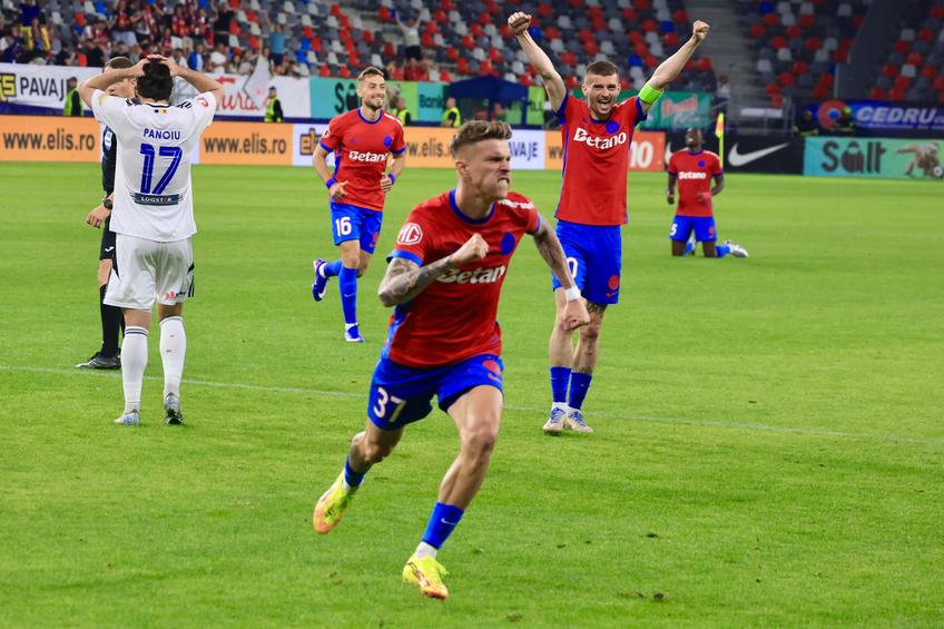 Octavian Popescu, autorul golului fabulos de 4-3 în FCSB - FC Botoșani